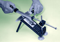 The Edge Pro Apex knife sharpener is the most accurate sharpening systems on lthe planet.